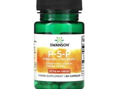 P-5-P Pyridoxal-5-Phosphate 20mg 60 capsule, Swanson